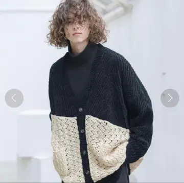 Casper John 몰 레이스 니트 가디건