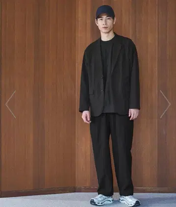 유나이티드 애로우즈 셋업 캐주얼 수트 상하의