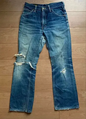 [ 귀신 수염 ] 31인치 빈티지 Lee 데님 부츠컷 일본제