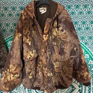 RedHead 카모플라쥬 후드 부착 자켓