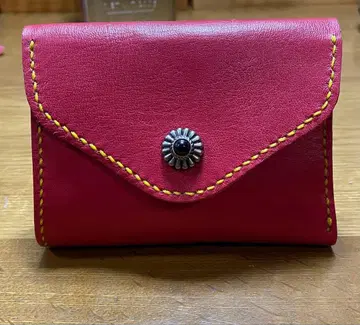 가죽 3단 폴더형 지갑 천연 가죽 지갑