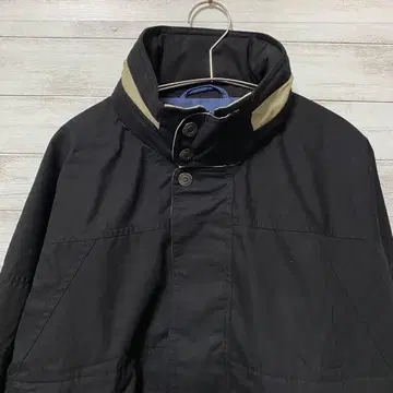 마운틴 파카 블랙 후드 수납 블랙 USA 구제 의류