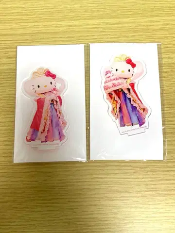 아와지시마 헬로키티 아크릴 스탠드 한정판 기모노