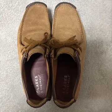 클락스 나탈리 베이지 스웨이드