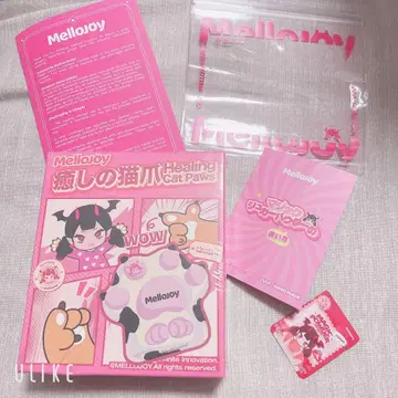 미개봉 Mellojoy 힐링 고양이 손톱 슈링크 부착 스퀴즈 메로조이
