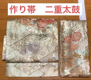 만들어진 오비 이중 북 후쿠로 오비 리메이크