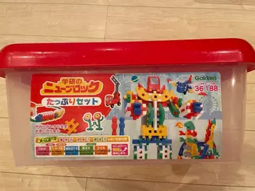 Gakken 뉴 블록 푸짐한 세트 188 부품