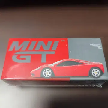 MINI GT McLaren F1 Red 654L 왼쪽 핸들 맥라렌