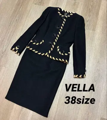 [컨디션 최상] 고급 수트 VELLA 빅 버튼 셋업 수트