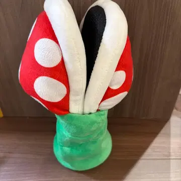 [내일 발송 무료배송] 슈퍼 마리오 팩맨 플라워풍 슬리퍼