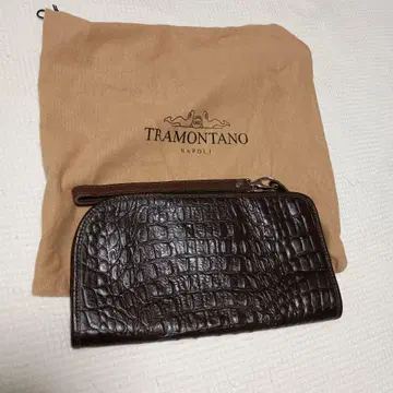 트라몬타노 클러치백 브라운