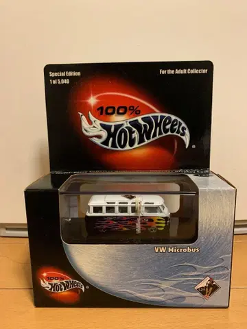 100% HOTWHEELS VW Microbus