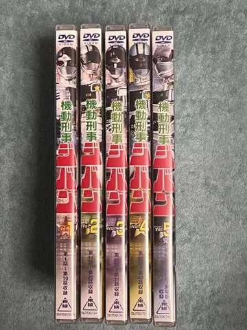 DVD 기동형사 지반 전 5권 세트