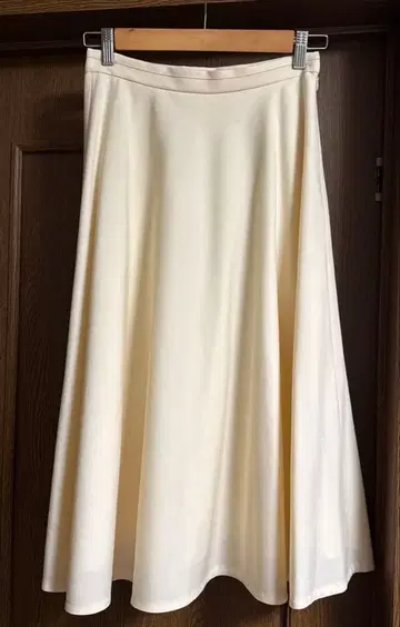 TOMORROWLAND 울 플라노 서큘러 스커트