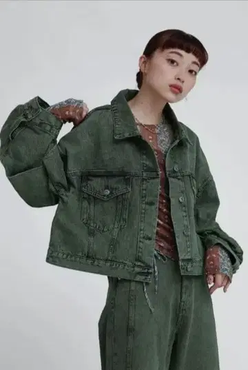 야마다야 RADIATE 오버다이 데님 자켓 새상품