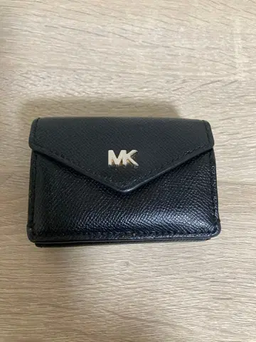 MK 블랙 3단 폴더형 지갑 기간 한정 판매