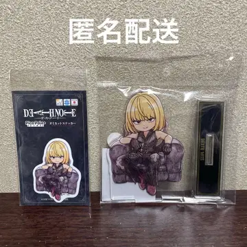 DEATH NOTE 피코파레 아크릴 스탠드 다이컷 스티커 멜로