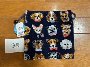 새상품 택 포함 러브러리 페이러 파우치 도기