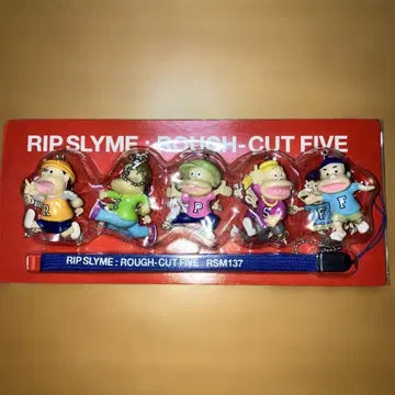 새상품급 최초 한정 혜택/미개봉 RIP SLYME 피규어 스트랩 아카츠카