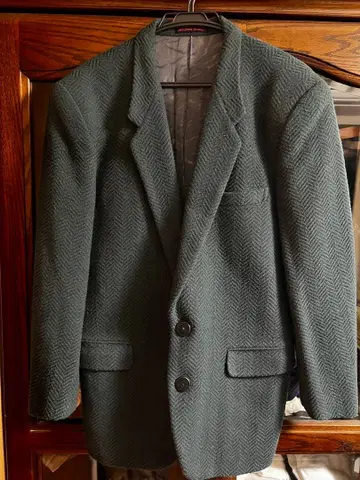 arrston volaju 울 헤링본 테일러드 자켓 M