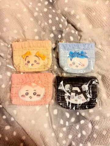 치이카와 티슈 파우치 세트