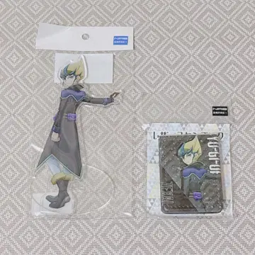 유희왕 zexal 아마기 카이토 아크릴 스탠드 가죽 틴트북 세트