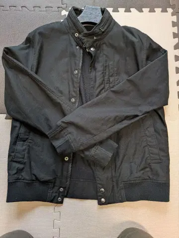 블랙 캐주얼 자켓