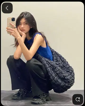 COS 퀼팅 백 숄더백 블랙