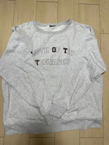 BOTT (XL) 그레이 스웨트 셔츠