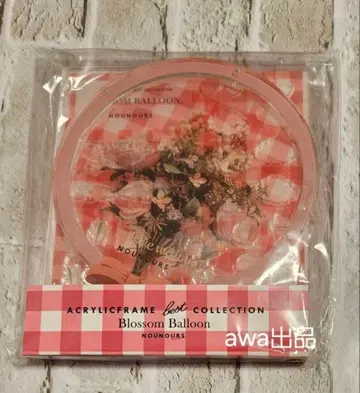[핑크] 후쿠야 블라썸 벌룬 아크릴 프레임