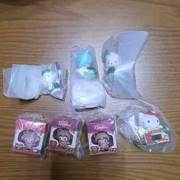 가챠 키티 키키 포차코 마이멜로디 쿠로미 말차 미니어처 종이상자