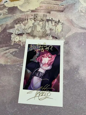 nqrse 폴라로이드 금박 다이후쿠야상 나루세 후드티