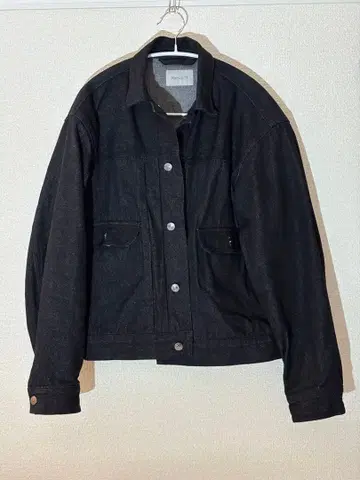 Simplicite 블랙 데님 자켓