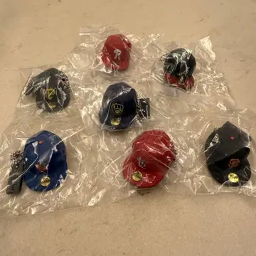 NEW ERA 59FIFTY MLB 미니어처 캡 7개 세트