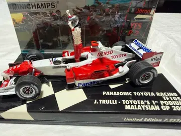 미니 챔피언스 파나소닉 도요타 TF105 말레이시아 GP 미사용