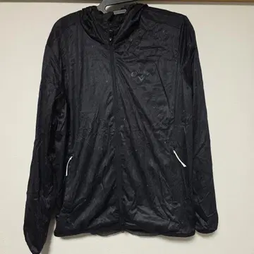 Callaway 후드 부착 윈드 브레이커 블랙