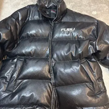FUBU 다운 자켓 블랙