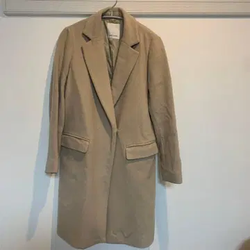 BABYLONE 베이지 체스터 코트