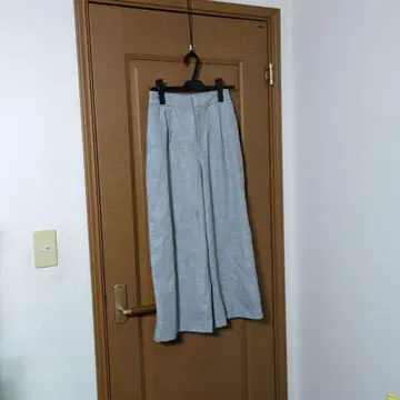 리플렉트 와이드 크롭 팬츠