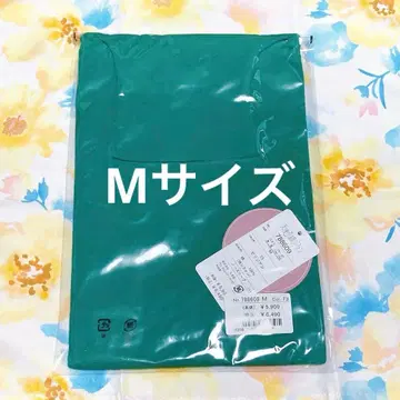 천사의 쉬폰 하이넥 슬리브리스 M 사이즈 비리디안 그린 새상품