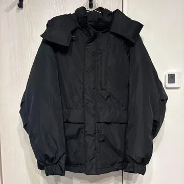 다운 자켓 블랙 L 새상품