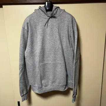 Champion 챔피온 후드티 속기모 겨울용 그레이 XL 사이즈