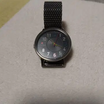 Lib.bonham 자동 와인딩 시계 메쉬 밴딩 (블랙)