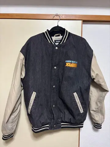 XLARGE 바시티 자켓 L 사이즈 다크 데님