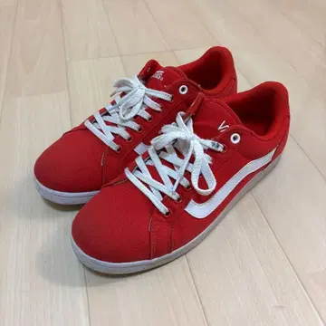 VANS 빨간색 스니커즈