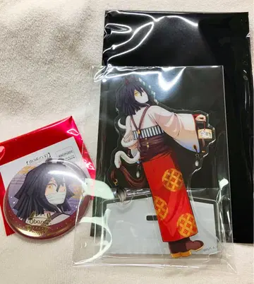 귀멸의 칼날 말띠 아크릴 스탠드 캔뱃지 이쿠로 오바나이