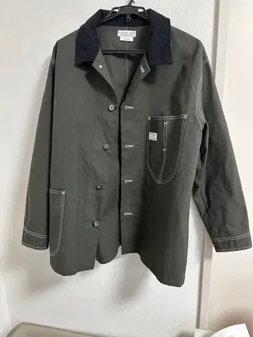 차오패닉 다크 그린 코듀로이 옷깃 셔츠 사이즈 L