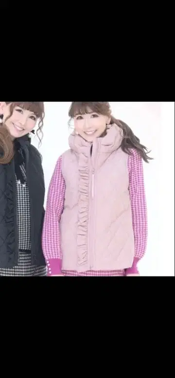 신춘 1000엔 가격 인하 앤드러브 가벼운 페미닌 다용도 충전솜 베스트