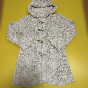 gelato pique 후드 부착 니트 코트