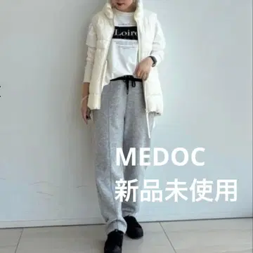 [ 미사용 새상품 ] MEDOC 야마다야 다운 베스트 니트 베스트